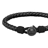 BOSS Jewelry Pulsera de piel para Hombre Colección THAD CLASSIC - 1580468M