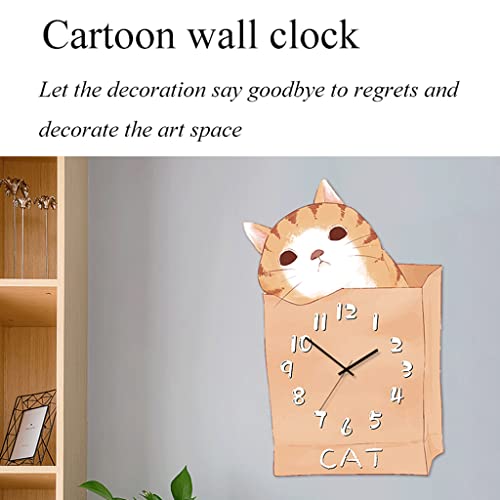 Horloge décorative murale mignonne et moderne pour toute la maison - 3