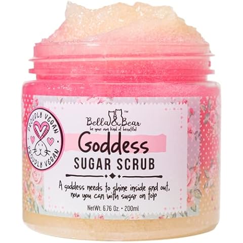 Bella and Bear Goddess Sugar Scrub Cover