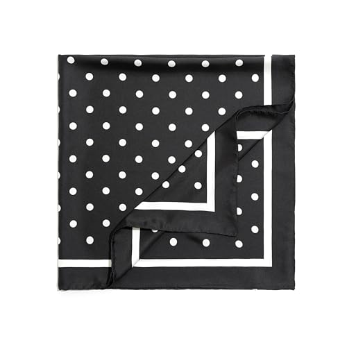 Ladies' 100% Silk Twill Large Square Scarf 35