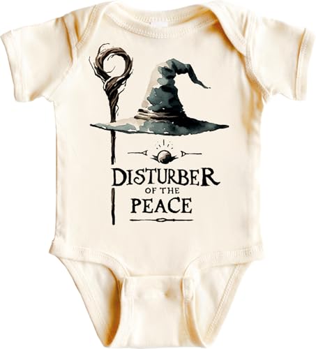 Image of Halfling Disturber of the Peace baby bodysuit, Nerdy Baby Gifts