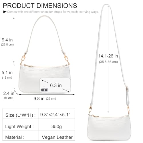 Image of Shoulder Bag for Women Retro Hobo Handbags Cross Body Purses