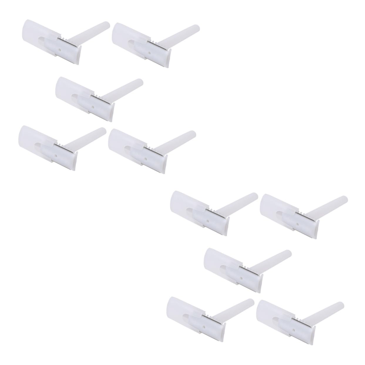 IWOWHERO Travel Razor Set 25pcs Double-edge Razors Men Women Leg Arm Shavers Safe Disposable Shaving Kit for Friends Family