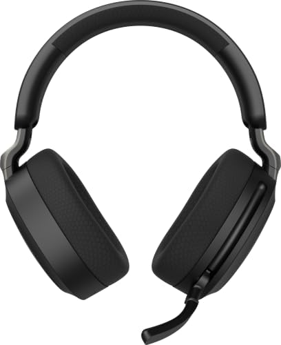 msi Maestro 500 W Black Gaming Headset – 40mm Neodymium Drivers, Omni-Directional Mic, Noise Cancelling, Lightweight Comfort, Foldable, Cross Platform Connectivity
