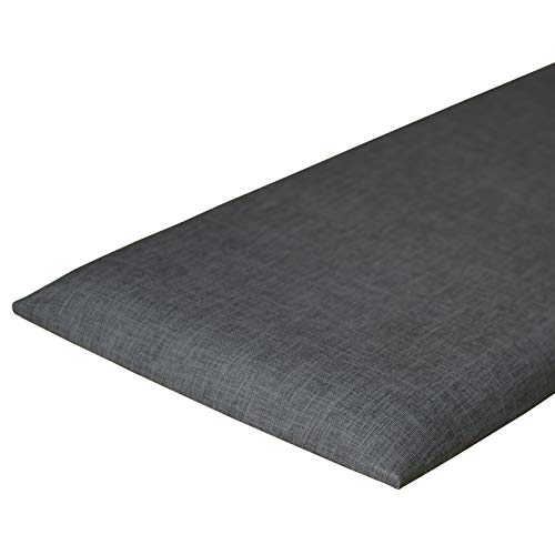 Art3D H08030K Upholstered Headboard, 31.5"X11.8", Heavy Gray #TOP4