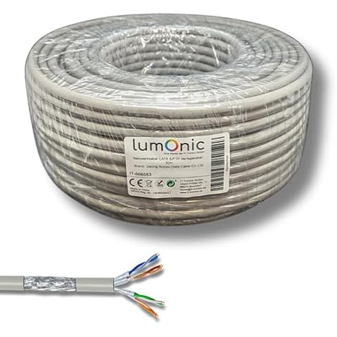 Câble réseau Lumonic CAT 6 50m Cover