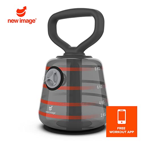 New-Image-Kettle-Bells-Adjustable-Kettle-bell-Set-Water-Kettlebell-Exercise-Fitness-Weight-Set-Weight-lifting-Core-Training-Durable-and-Strong-Design-Strength-Training-Ultimate-Core-and-Balance-Workou
