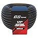 GS Power 50 FT Split Loom Tube - Polyethylene High Temperature Automotive, Marine, Industrial Electrical Wire & Cable Conduit (Size Choice: 1/4 or 1/2 inch)