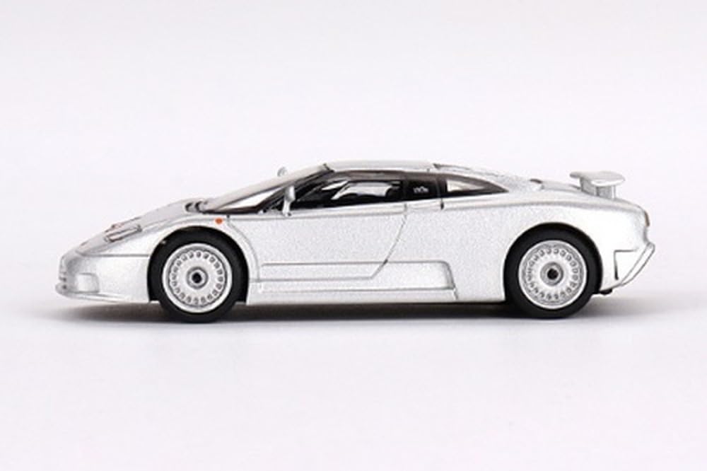 Amazon | MINI GT 1/64 ブガッティ EB110 GT グリージョキアーロ (左