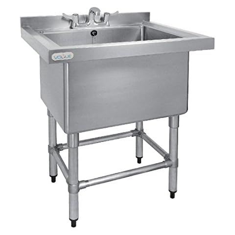 Vogue Deep Pot Sink with Upstand Cover
