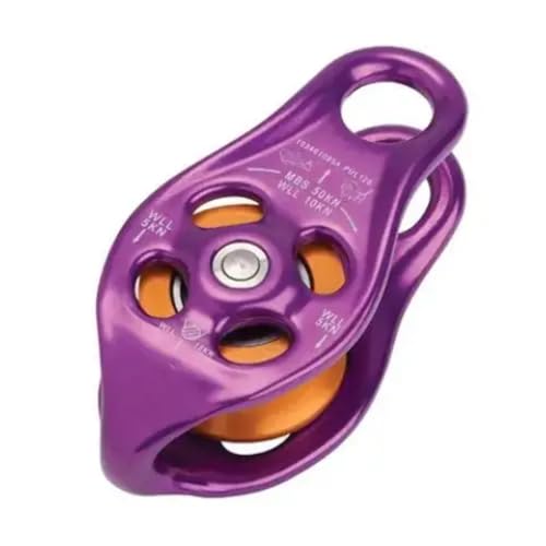 DMM Pinto Rig Pulley, 96 x 45 x 38mm, Purple