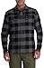 Simms Gallatin Flannel LS Shirt Slate Buffalo Check L