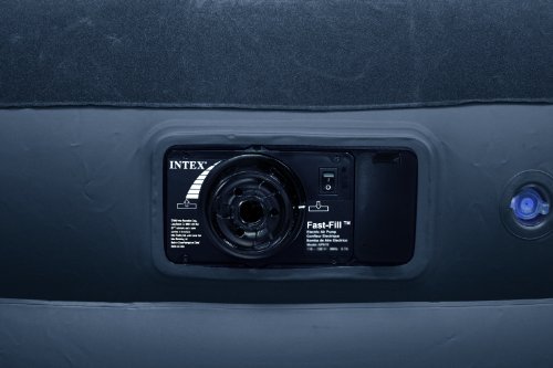 Intex Pillow Rest Raised Airbed With Built-In Pillow And Electric Pump, Queen, Bed Height 16.5" #TOP2