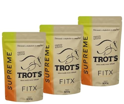 Kit 3 Ervas De Terere Trots Premium 500g Cada Sabores Sabor: Supreme Fitx