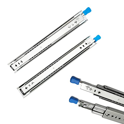 Glissières de tiroir robustes anti-chute avec verrou de blocage 350mm