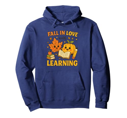 Fall In Love With Learning Cute Autumn Teacher �p�[�J�[