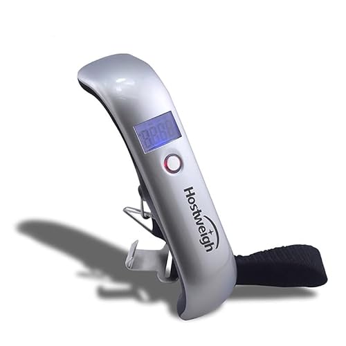 Handheld Electronic Luggage Scale | Home & Travel Luggage Scale | 50kg Portable Scale for Shipping and Grocery Shopping