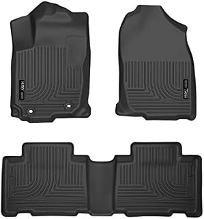 Husky Liners Fits 2013-18 Toyota RAV4 Weatherbeater Front & 2nd Seat Floor Mats
