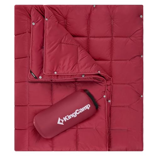 KingCamp Down Camping Blanket – Lightweight & Packable Quilt