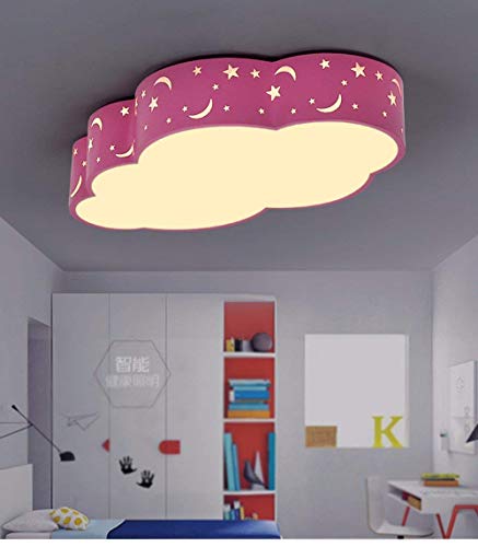 Plafonnier nuage LED ajustable avec télécommande pour apaiser les nuits des enfants
