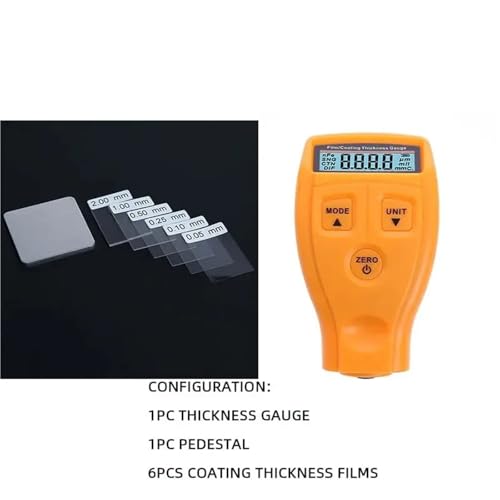 Medidor de espesor de pintura GM200 para superficies metálicas miniatura 3