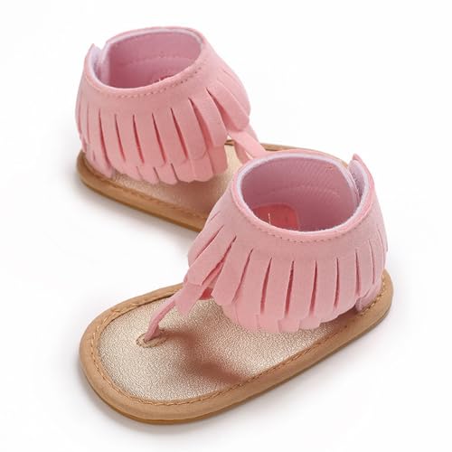 Toddler Sandal Baby Girls Sandals Ruffle Bowknot Premium Soft Sole Open Toe Breathable Summer Kid Water Shoes4