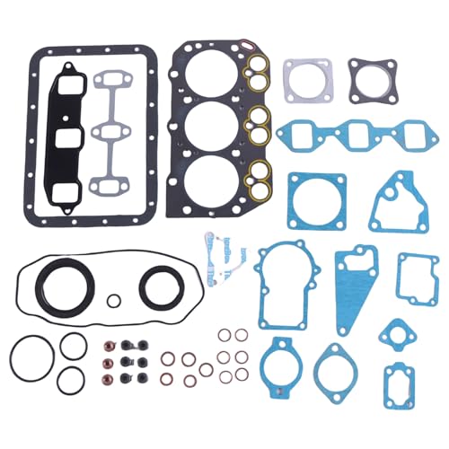 Image of 3TNA72 3TNA72L 3TNA72E 3TNA72UJ Overhaul Gasket Set for Yanmar FF165 FF155 F145 B12 B12R Kobelco SK15SR TB15 Excavator 425 430 455 755 670 770 856 F925 F935 Tractor