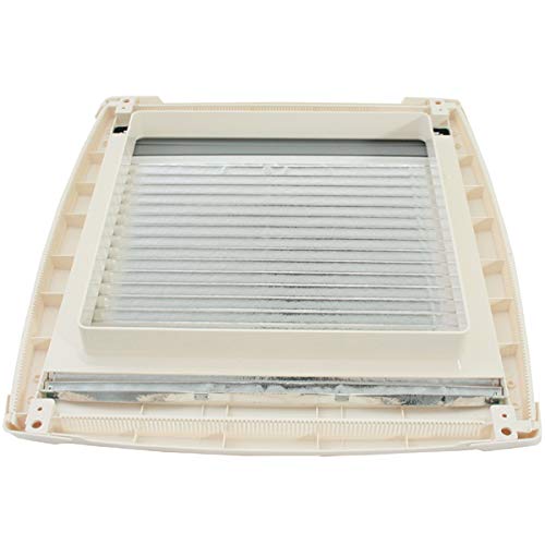 MPK VisionStar M Pro 2 Trappe de toit en verre teinté transparent 40 x 40 cm Blanc nacré