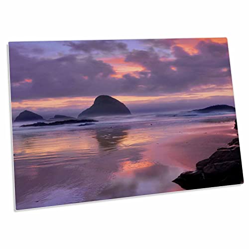 3dRose Oregon Desk Pad Oceanside Sunset 23x16 in miniatura 1