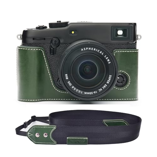 [�b�_�C�[�T��] TP Original FUJIFILM X-Pro3 XPro3 ��p �n���h���C�h+R�J�����X�g���b�v �{�v �{�f�B�P�[�X �n�[�t�J�����P�[�X �o�b�O �J�o�[ �d�r�����֗� ��ʊJ�� ���� ��p�Ή��J�����J�o�[ (�O���[��)
