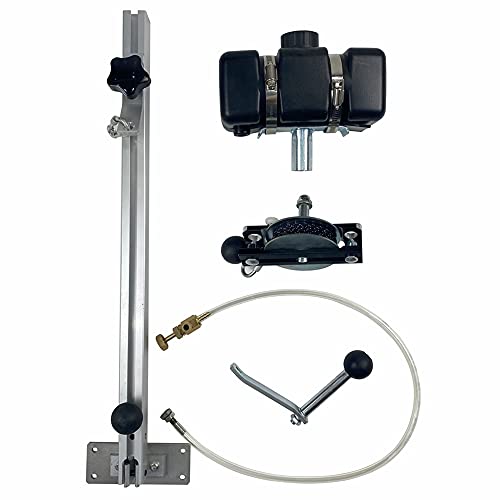 Holzfforma Complete Aux Auxiliary Oiler Equipment with winch and lever arm for chain saw mill and lumber milling