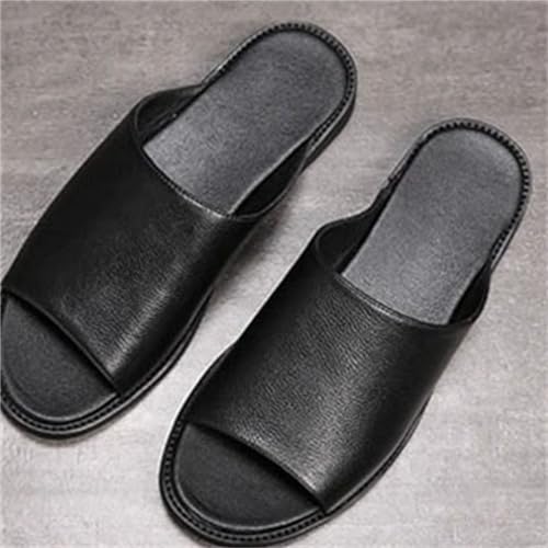 Slippers Home Indoor Slippers Toe Sandals Loafers Flat Shoes Men Flip Flop Slippers(41)4