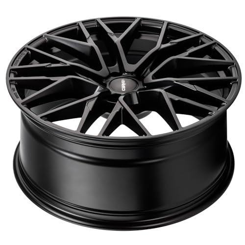 4x Carmani alloy rims 20 Ludwig 6.5x16 ET44 5x112 black matt