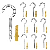 Fácil de instalar: tornillos profundos y conectores de tornillo afilados son fáciles de instalar, y duraderos, la superficie lisa del tornillo hace que se vea bien. La punta afilada puede morder rápida y fácilmente en la madera.