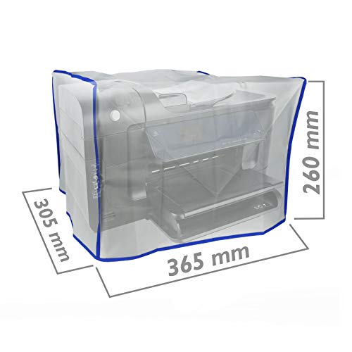 PRIMEMATIK AC10-VCES Abdeckhaube für Universal-Laserdrucker, 365 x 305 x 260 mm, durchscheinend