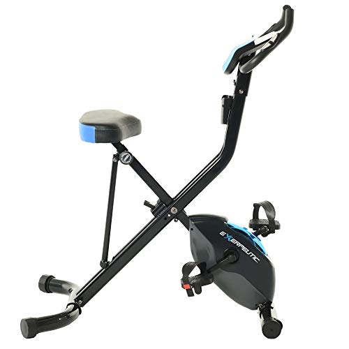 Exerpeutic 675 XLS Bluetooth Smart Technology Folding Upright Exercise