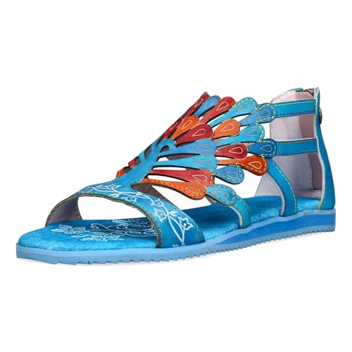 Sandales Mode Femme Feclicieo 0321 LAURA VITA en cuir
