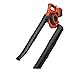 BLACK+DECKER GWC3600L20-QW - Aspirador y soplador de hojas inalámbrico con picadora y bolsa de recogida de 17.5 l Con función Power Select Con batería de iones de litio de 36 V y 2Ah