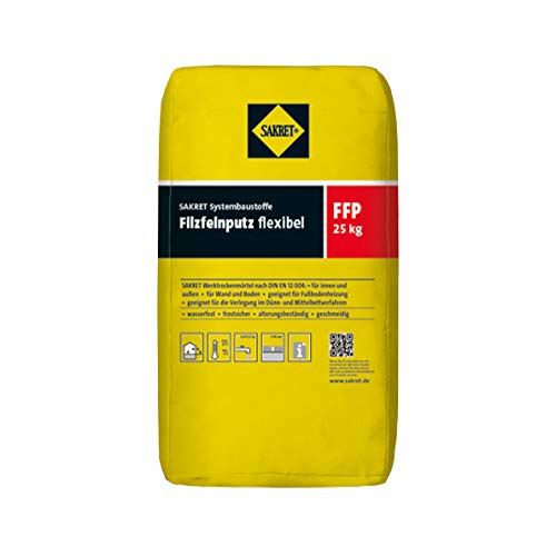 Preisvergleich Produktbild Sakret Filzfeinputz FFP weiß a 25 kg Sack