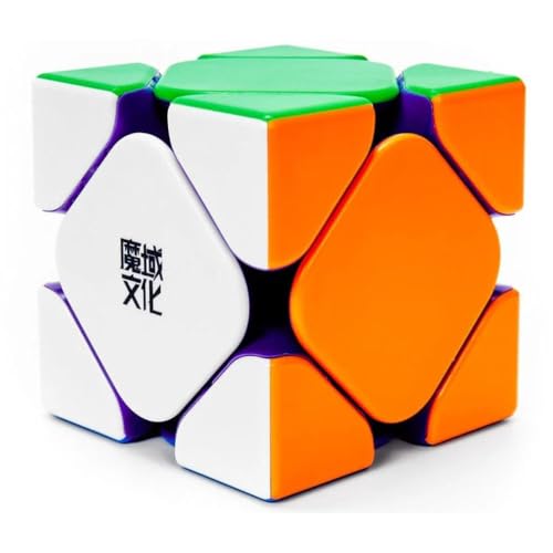 Image of MoYu WeiLong Skewb Magnetic Speed Cube | MagLev Technology, 9 Core Settings, Dual-Adjustment Core & 5 Magnet Strength | Premium Fast Turning Skewb Puzzle