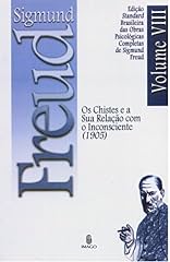 Capa de Edição Standard Brasileira das Obras Psicológicas Completas de Sigmund Freud Volume VIII: Os Chistes e a sua Relação com o Inconsciente (1905)
