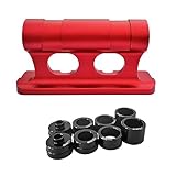 Zaxion Block Fork Mount with Strap & Adapters Quick Release Bicycles Front Fork Bracket Car Roof Rack Holder Shed for Storage