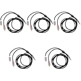 Transmission audio solide : assure une transmission audio stable et claire avec des matériaux robustes, rallonge de fil de casque, rallonge de câble audio