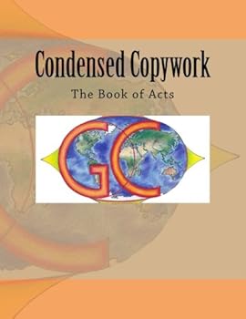 Paperback Condensed Copywork: The Book of Acts (Genesis Curriculum) Book