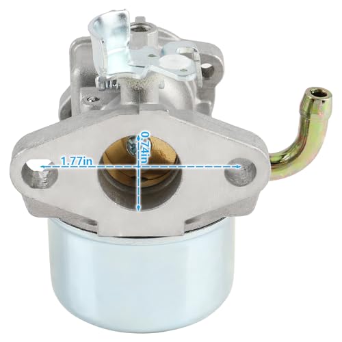 CARBBIA Carburetor Carb Kit Compatible with 591925 698479 693518 698475 Engine Motor Powered Chipper Compatible with Shredder Craftsman Garden Tiller with Air Filter Fuel Filter Spark Plug Gasket - Thumbnail 2