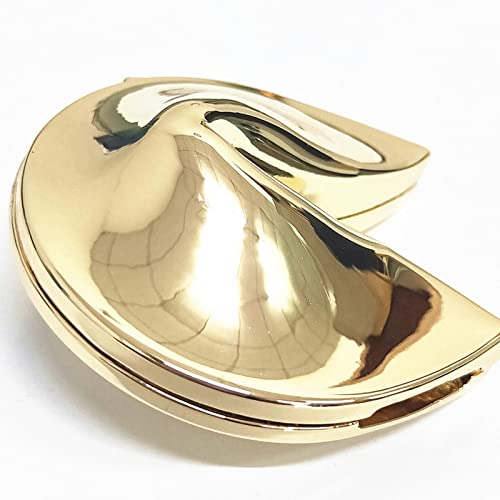 Ya.x Custom Personalized Metal Fortune Cookie Box for Weddings, Contains Your Personalized Fortune Cookie Paper Message, Great Gift For Couples, Metallic Gifts & Keepsake (5.2cm*5.2cm) - Image 2