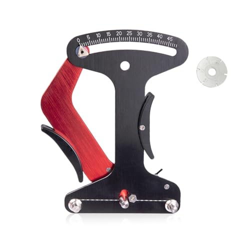 Tookie Spoke Tension Meter Aluminum Alloy Stable Accurate Measurement Reliable Indicator Wheel Bicycle Tool Adjustable Repair Road Bike Indicator Meter Tensiometer