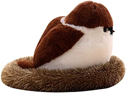 Amazon スズメ 雀 ぬいぐるみ 人形 小鳥 リアル かわいい 萌え 癒し 柔らか もちもち 子供 赤ちゃん 友達 彼女 誕生日 記念日 入園祝い プレゼント インテリア バレンタイン 置物 抱き枕 おもちゃ スズメのぬいぐるみ 部屋飾り 25cm すずめ 巣 45cm ぬいぐるみ
