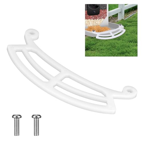 Image of Bird Feeder Perch Extension with 2 Screws Accessories for Extender Compatible with Bird Feeder