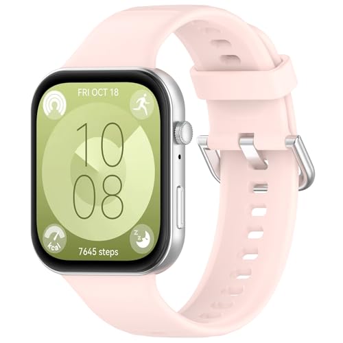 Correa de silicona compatible con Huawei Watch Fit 4 y 5 miniatura 3